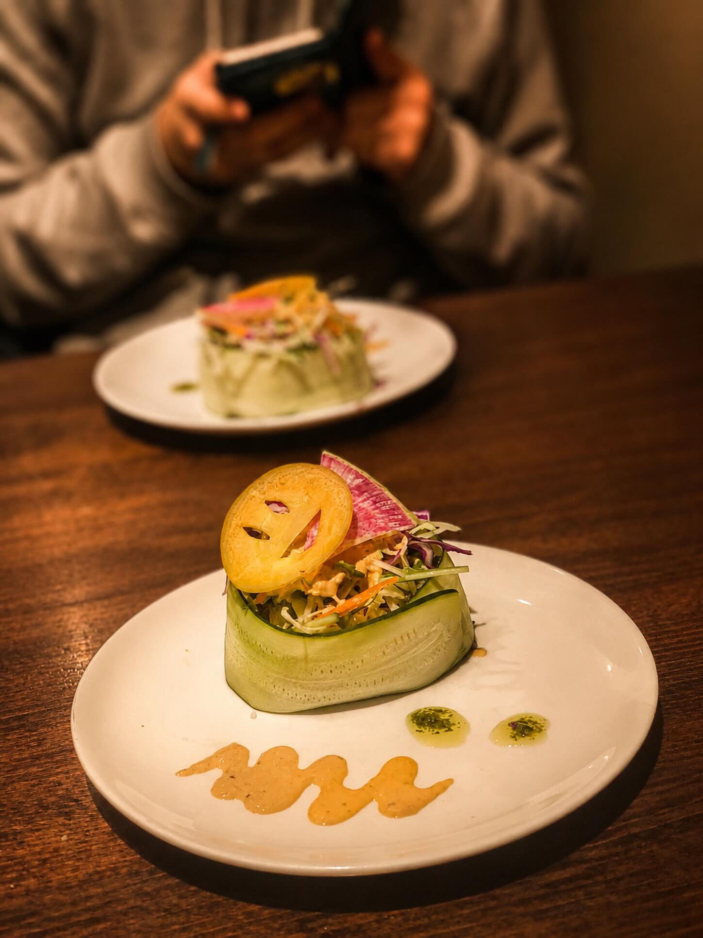 お子様も安心！細切り野菜と無化調ドレッシングの栄養たっぷりサ